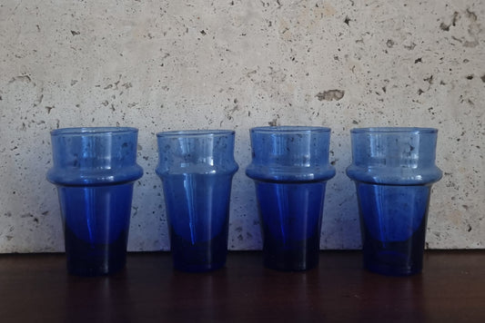Set de 6 Verres a thé Bledi - 100% recyclé soufflés - 10.5 cm