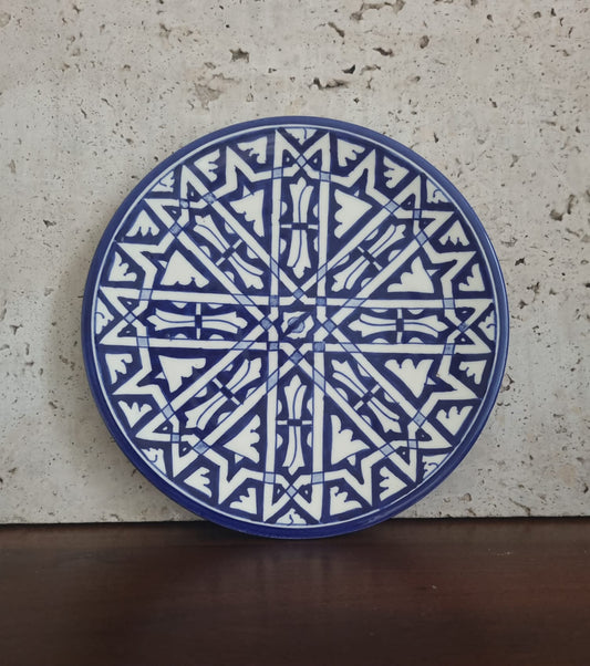 Grande Assiette Fassi - Collection Tarz de Fes fait main