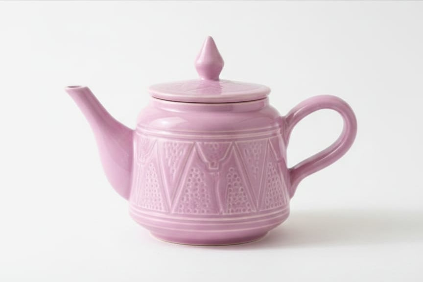 Théière en Céramique Marocaine - Collection Empreinte Fait Main