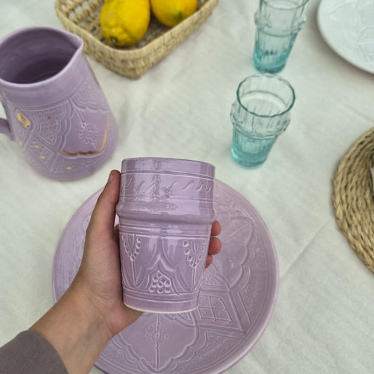 Tasse Artisanale en Céramique - Collection Empreinte Fait Main (10 cm)