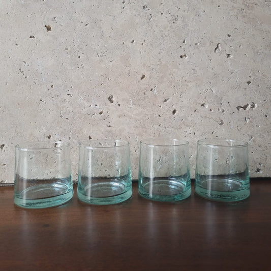 Set de 6 verrines Bledi - verre soufflé 100% recyclé
