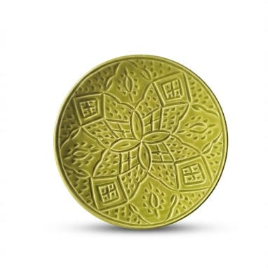 Assiettes empreinte - Collection Beldi fait main - 19 cm