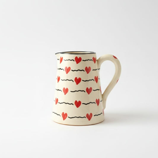 Carafe Artisanal – Motif petit Cœur - Lhoub