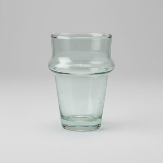 Set de 6 Verres Beldi Soufflés 10cm – L'Authentique Verre Marocain -100% recyclé