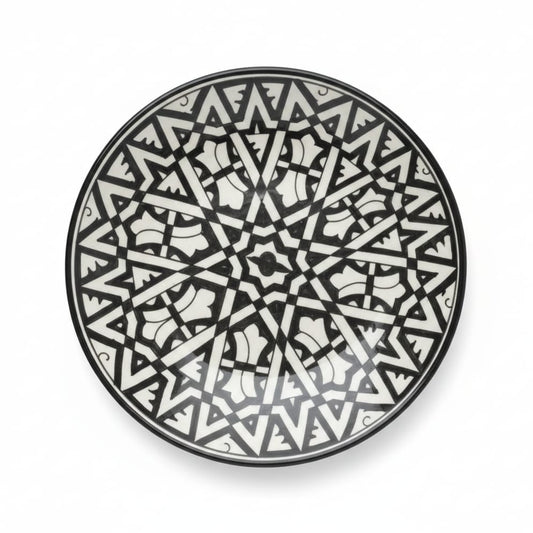 Grande Assiette Artisanat - Tarz de Fes fait main - 25 cm