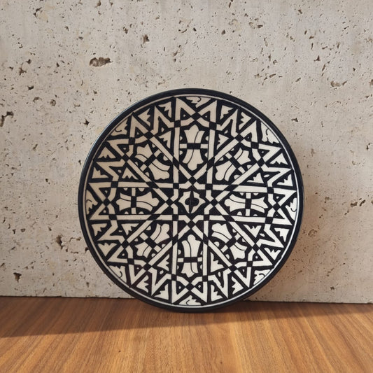 Grande Assiette Artisanat - Tarz de Fes fait main - 25 cm