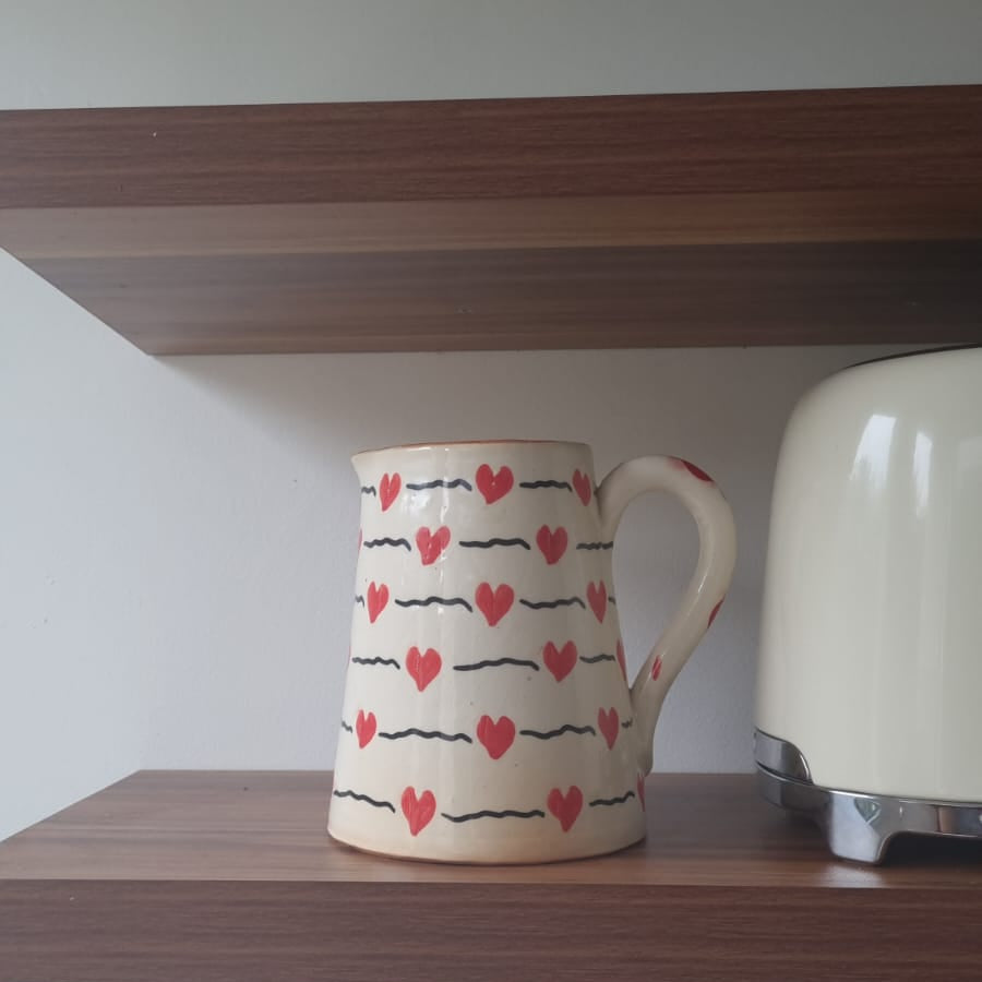 Carafe Artisanal – Motif petit Cœur - Lhoub
